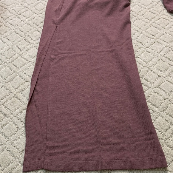 Monteau‎ Dusty Rose Wide Leg Split Jumpsuit Size M - Picture 8 of 8